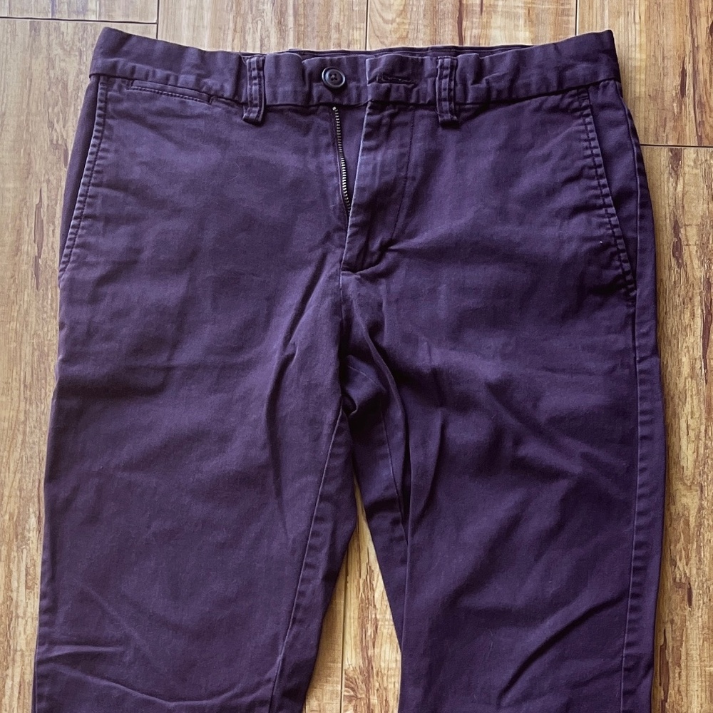 Maroon Chinos
